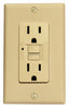 Bright-Way 15 amps 125 V Ivory GFCI Outlet 1 pk