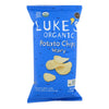 Luke's Organic Potato Chips - Wavy - Case of 9 - 4.5 oz.