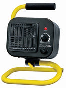 Pro Fusion Heat QGW15-449 1500 Watt Black & Yellow Utility Fan Heater