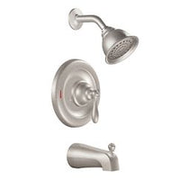 SPOT RESIST BRUSHED NICKEL TUB/SHOWER