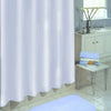 Excell 70 in.   H X 71 in.   W White Solid Shower Curtain Polyester