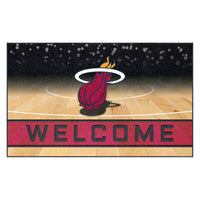 NBA - Miami Heat Rubber Door Mat - 18in. x 30in.