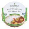 Food Earth - Entree Organic Pot Pea Curry - Case of 6 - 10.58 OZ