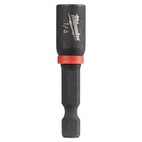 Milwaukee Shockwave 1/4 in. S X 1-7/8 in. L Steel Nut Driver 1 pc