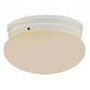 Bel Air Lighting Dash 4.75 in. H X 8 in. W X 8 in. L White Ceiling Fixture