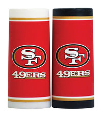 Gameday Greats  San Francisco 49ers  Salt and Pepper Shakers  Plastic  2 pk