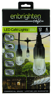 Enbrighten 31660999 12' LED Cafe' Lights