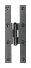 Acorn 7 in. L Black H Hinge 1 pk