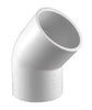 Genova Products 30614 1 1/4 Pvc Sch. 40 45º Elbows