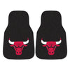 NBA - Chicago Bulls Carpet Car Mat Set - 2 Pieces