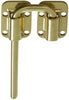 National Hardware Polished Brass Steel Sliding Door Latch 1 pk