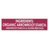 Let's Do Organic - Organic Arrowroot Starch - Case of 6 - 6 oz.