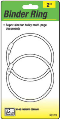 Binder Ring, 2-In., 2-Pk. (Pack of 5)