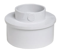 NDS Schedule 35 4 in. Spigot in. X 1-1/2 in. D Hub in. PVC Reducing Bushing