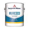 Benjamin Moore Muresco Flat White Acrylic Latex Ceiling Paint 1 gal. (Pack of 4)