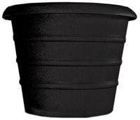 Akro Mils MSA16001G18 16" Black Marina Planter (Pack of 4)