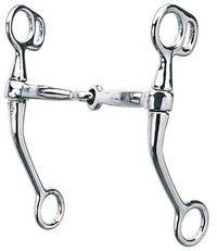 Horse Bit, Tom Thumb Snaffle, 5-In. Mouth & 6-1/2-In. Cheeks