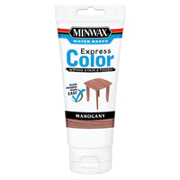 Minwax Express Color Semi-Transparent Mahogany Water-Based Acrylic Wiping Stain And Finish 6 Oz. (Pack Of 4)