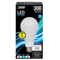 Feit Electric A21 E26 (Medium) LED Bulb Daylight 300 Watt Equivalence 1 pk