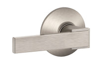 Schlage F10VNBK619ULD Satin Nickel Northbrook Hall & Closet Passage Lever