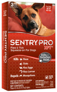 Pro XFT Flea & Tick Treatment, For Dogs 40-60 Lbs.