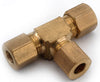 Amc 750064-06 3/8" Brass Lead Free Compression Tee (Pack of 5)