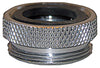 Price Pfister Aerator Adapter, Chrome-Plated, 3/4 x 27 Female Thread x 55/64-In. x 27 Male Thread