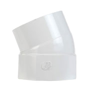 NDS Schedule 35 4 in. Hub each X 4 in. D Spigot PVC Elbow