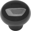 Hickory Hardware P638-BL 1-3/8" Round Black Tranquility Cabinet Knob