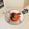 MLB - Baltimore Orioles Baseball Rug - 27in. Diameter