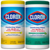 CLOROX DISINF WIPES 2PK