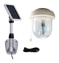 Gama Sonic  Light My Shed IV  Solar Powered  LED  Area Light