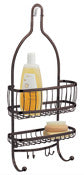 InterDesign 61971 Bronze York Shower Caddy