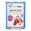 Dogs well Happy Hips Lamb and Sweet Potato Stew Dog Food - Case of 12 - 13 oz.