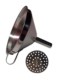 Tap My Trees Stainless Steel Maple Sugaring Funnel With Strainer 1 pk