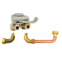 Keeney  3/4 in. MPT   x 1/2 in.  MHT  Brass  Washing Machine Timer Valve