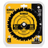 DeWalt 6-1/2 in. D X 5/8 in. Tungsten Carbide Circular Saw Blade 24 teeth 1 pk