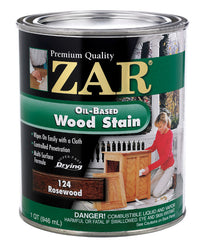 ZAR  Semi-Transparent  Smooth  Rosewood  Deep  Oil  Wood Stain  1 qt.