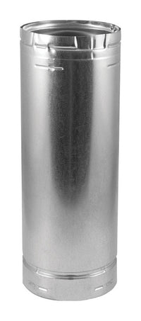 DuraVent 3 in. Dia. x 60 in. L Galvanized Steel Round Gas Vent Pipe (Pack of 2)