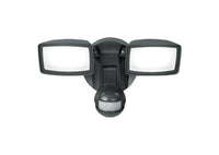 All-Pro  Motion-Sensing  180 deg. LED  Bronze  Outdoor Floodlight  Hardwired