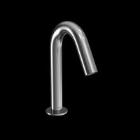 TOTO® Helix ECOPOWER® or AC 0.5 GPM Touchless Bathroom Faucet Spout, 10 Second On-Demand Flow, Polished Chrome - TLE26006U1#CP