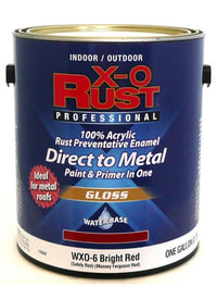 Rust Preventative Paint & Primer, Direct to Metal, Gloss Bright Red, Gallon (Pack of 2)