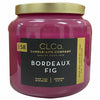 Candle Lite 4274225 14 Oz Bordeaux Fig Clco Jar Candle With Metal Lid (Pack of 3)