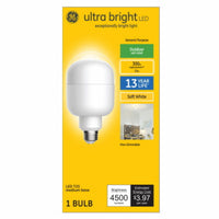 LED Light Bulb, Soft White, 4500 Lumens, 33-Watts