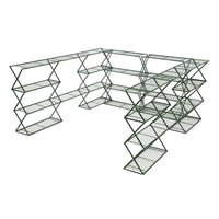 FlowerHouse 48 in. H X 288 in. W X 18 in. D Steel Shelf Kit