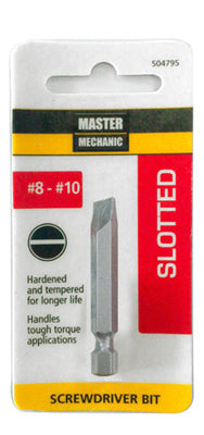 #8-10 Slotted Bit (Pack of 6)