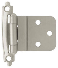 Satin Nickel Self-Closing Inset Hinges, 10-Pk.