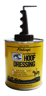 Hoof Dressing & Brush, 32-oz.