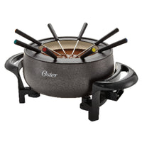 Titanium Oster DuraCeramic Black 3  Fondue Set