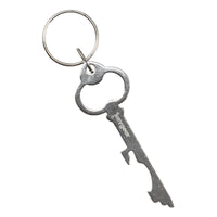 KeyGear Aluminum Silver Key Bottle Opener Key Holder